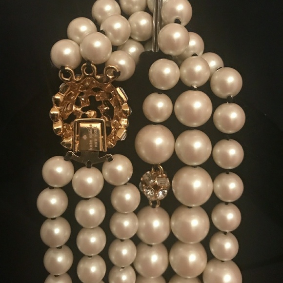 Kate Spade 🎀 Party Pearl Necklace RARE - Picture 6 of 6